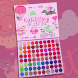 80 Colors Palette Pro - Cute Animal Valentine