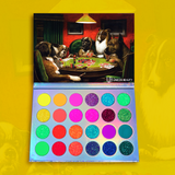 24 Colors Luminous Palette - Dogs Playing