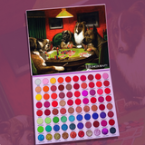 80 Colors Palette Pro - Dogs Playing