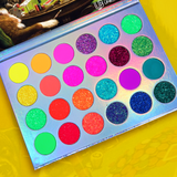 24 Colors Luminous Palette - Dogs Playing