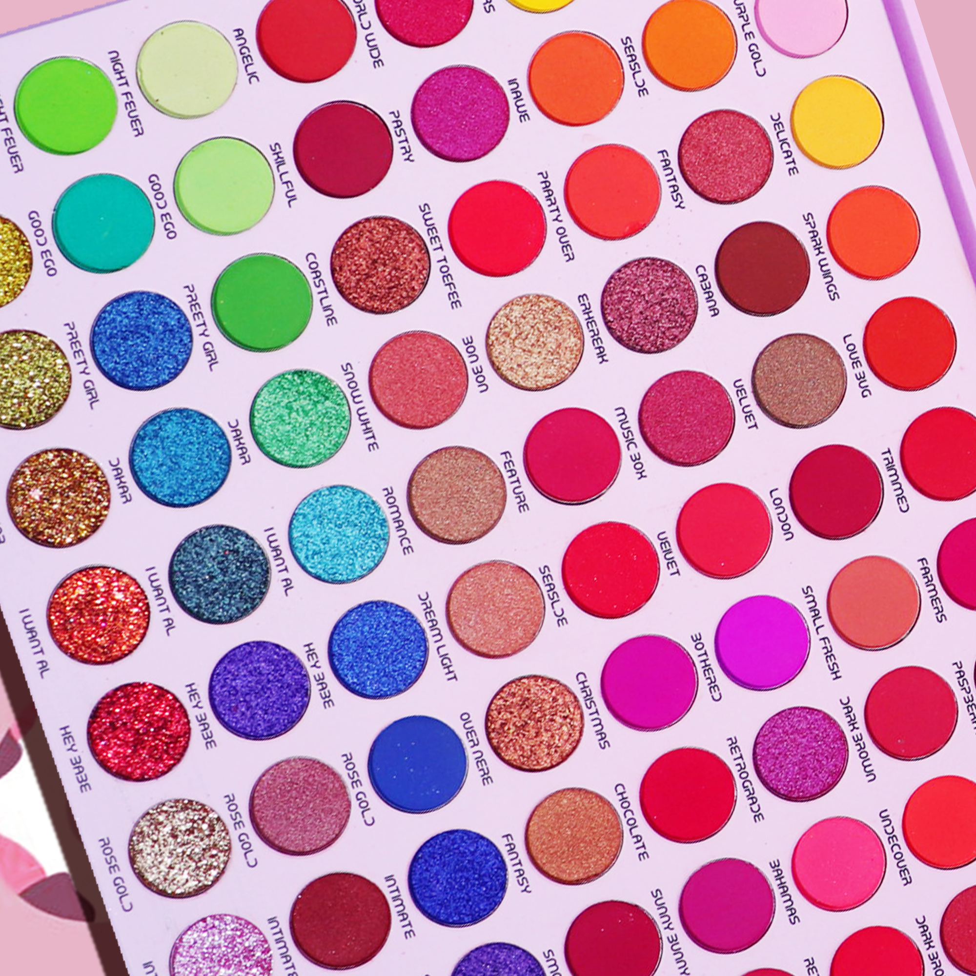 80 Colors Palette Pro - CALLI CAT – Unicos Beauty